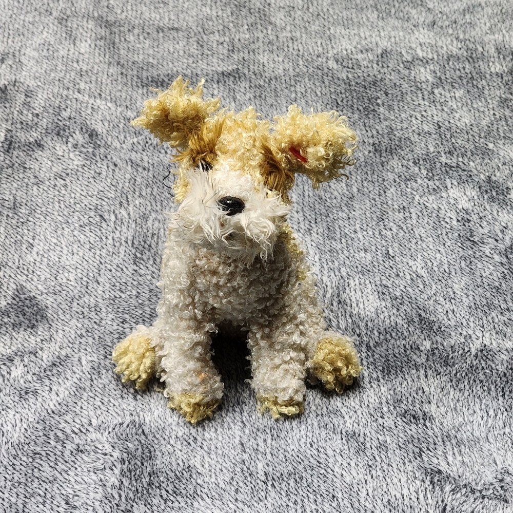 Little stuffed dog
